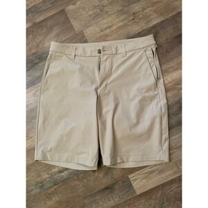 Lululemon ABC Classic Fit Short 9" Warpstreme Bone Gray Mens 32